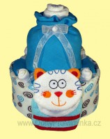 Plenkový dort patrový - měšec